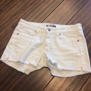 Paige White Denim Cutoff Shorts